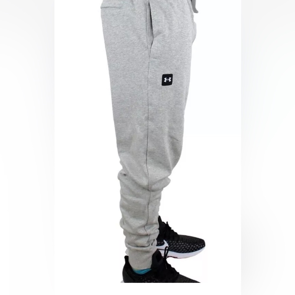 NWT Under Armour Men's Rival Fleece Joggers Loose Fit Tapered Leg Sweatpant 4XL - Picture 2 of 11